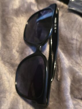 Moschino Black Sunglasses with Dark Lenses